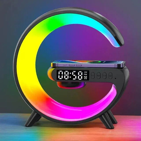 Digital Led Wireless Charger Speaker