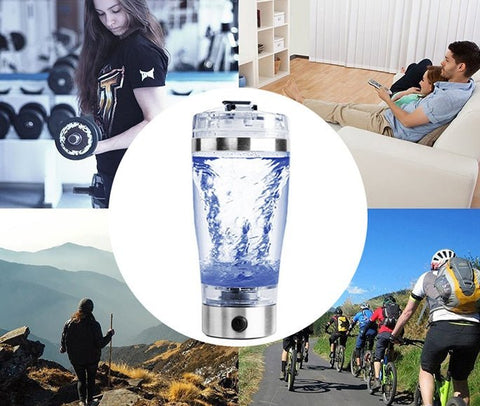 Electric Protein Shaker Bottle
