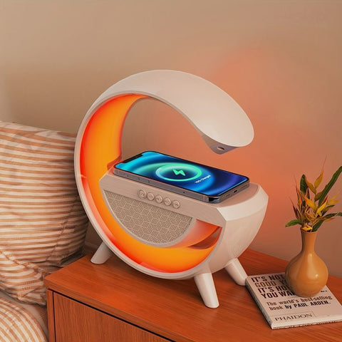 Digital Led Wireless Charger Speaker