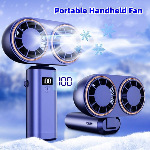 USB Handheld Mini Foldable Fan